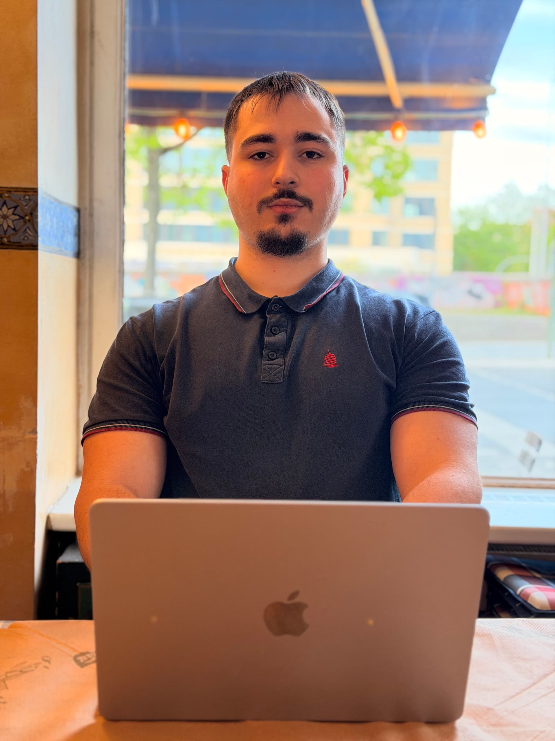 Dimitrios-Panagiotis Peslis at Taverna Ambrosios