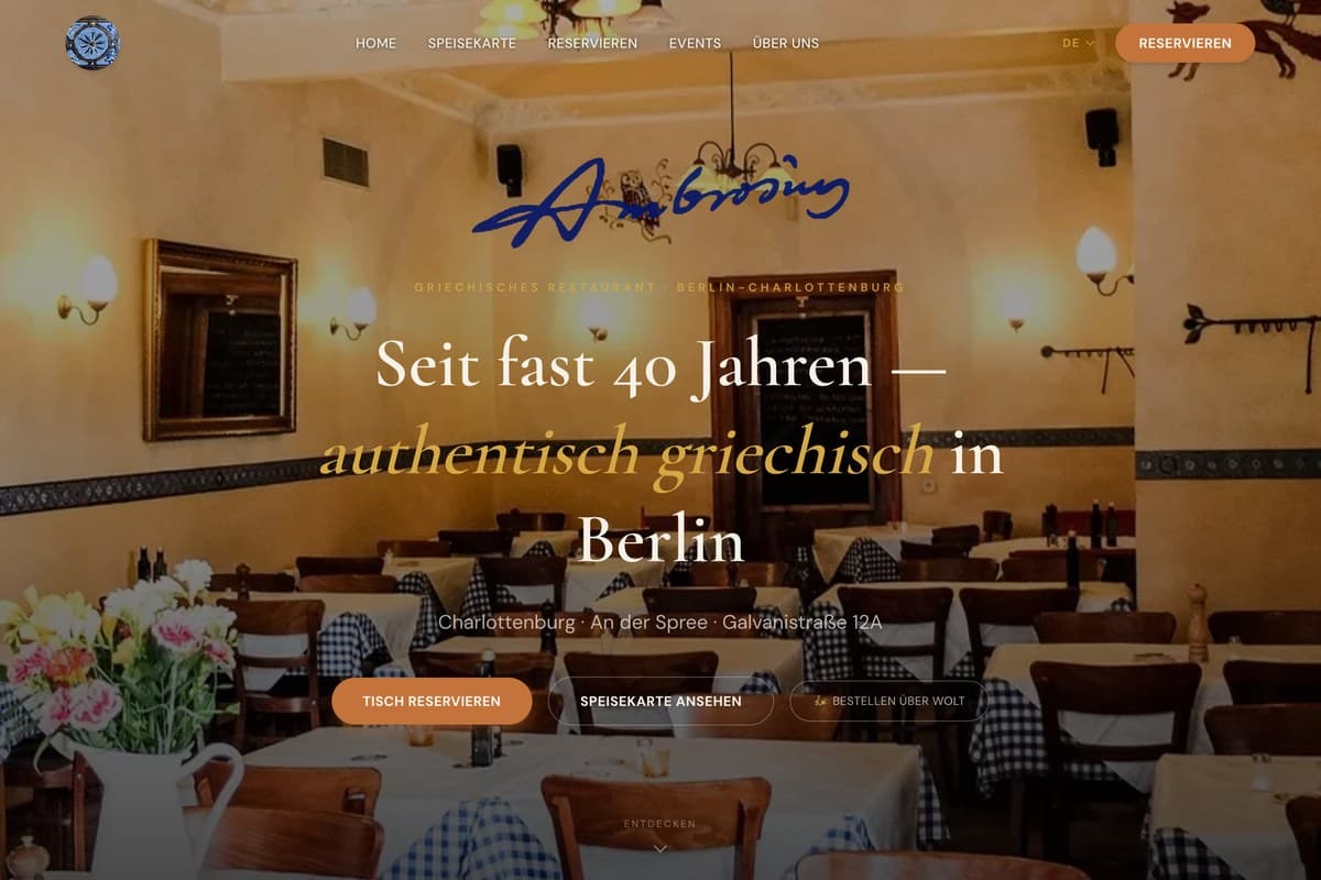 taverna-ambrosios.de — live homepage